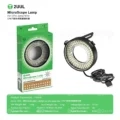 2UUL MS96 CPU Jump Wire Microscope Lamp, 96 LED Ring Light with Adjustable Angle & Brightness, Anti Glare for Clear View