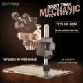 MECHANIC ROBOT 7060T Large Vision Trinocular Stereo Microscope WF10X25 - Image 2