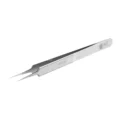 BST-19 Precision Tweezers Stainless Steel Straigh Flywire Tweezers Pliers with Fine Tip Supper Sharp Needle