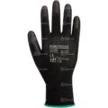 Portwest A120 Black PU Palm Gloves - Image 2