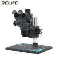 RELIFE RL-M6T Pro-B11 Trinocular HD stereo microscope 6.5~65x with M-17 Touch control 4K HD camera⁩