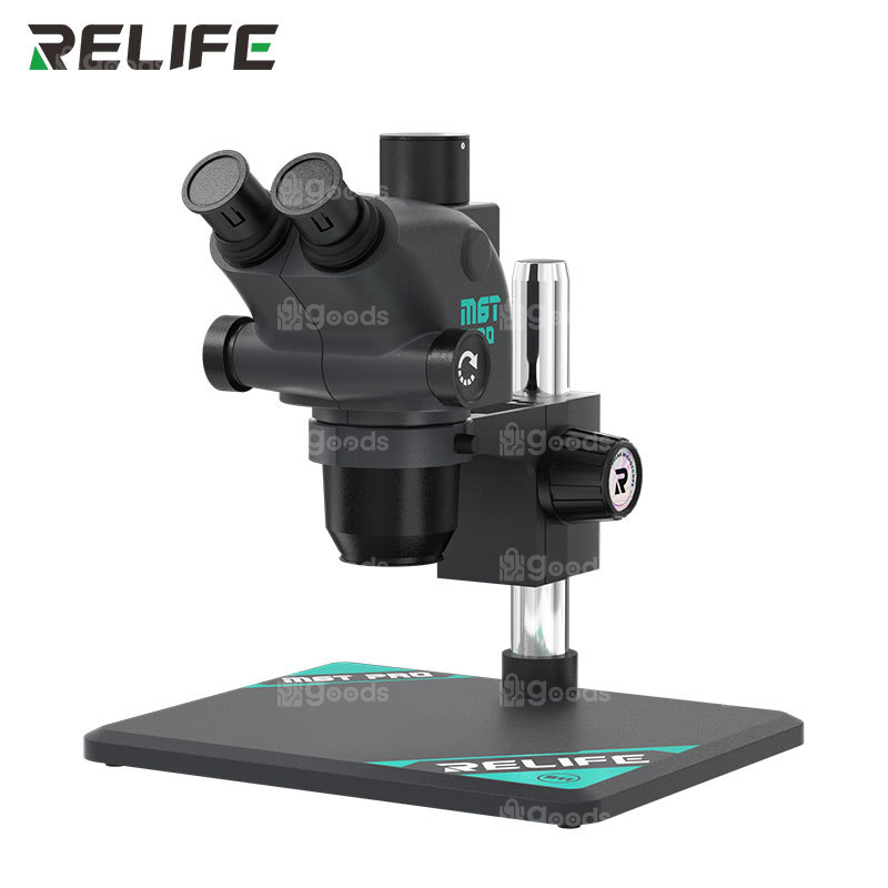RELIFE RL-M6T Pro-B11 Trinocular HD stereo microscope 6.5~65x continuous zoom - Image 1