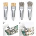 4pieces Antistatic Brush Replacement Heads for Phone Motherboard IC Glues Removal pieceB Tools with Wire and Bristles