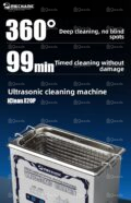 Mechanic iClean E20P Ultrasonic Cleaner (2L) - Image 3