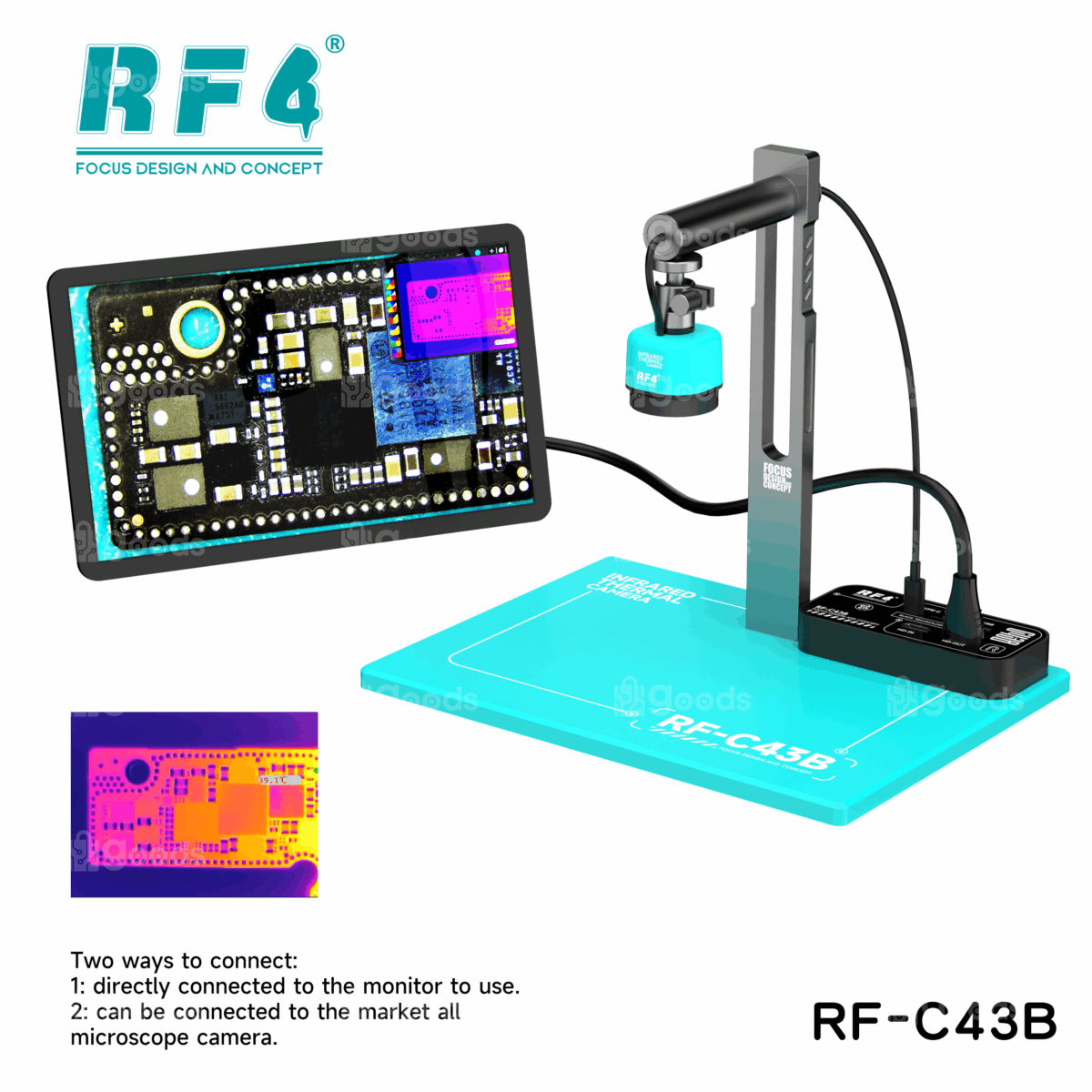 RF4 RF-C43B Thermal Imaging Workstation Suitable for Multiple Cameras - Image 3