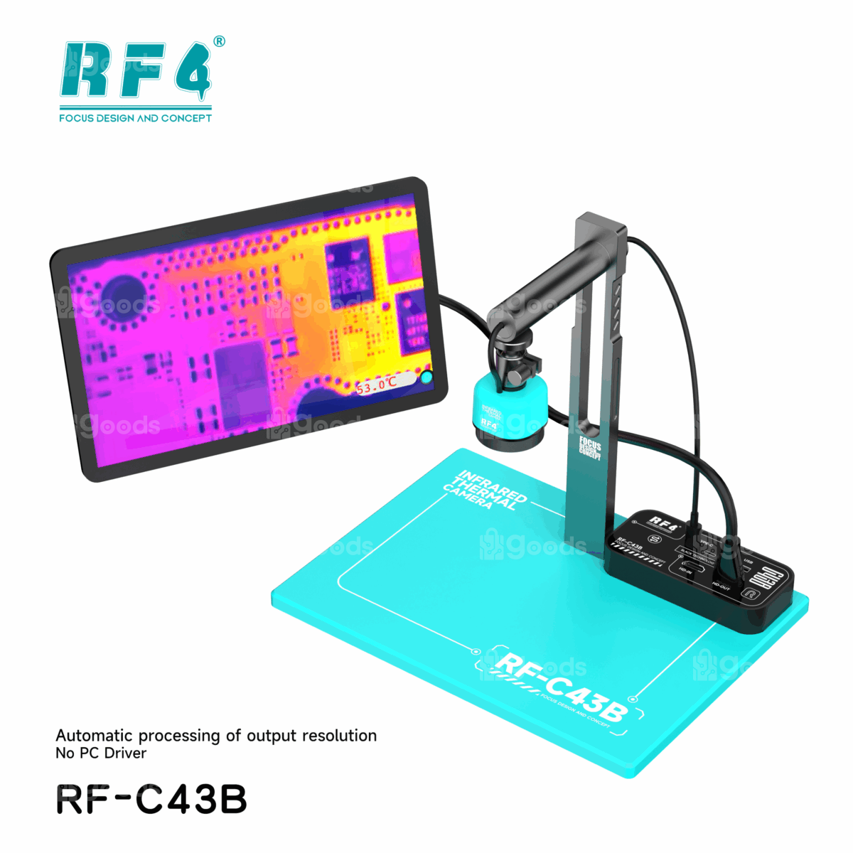 RF4 RF-C43B Thermal Imaging Workstation Suitable for Multiple Cameras - Image 2