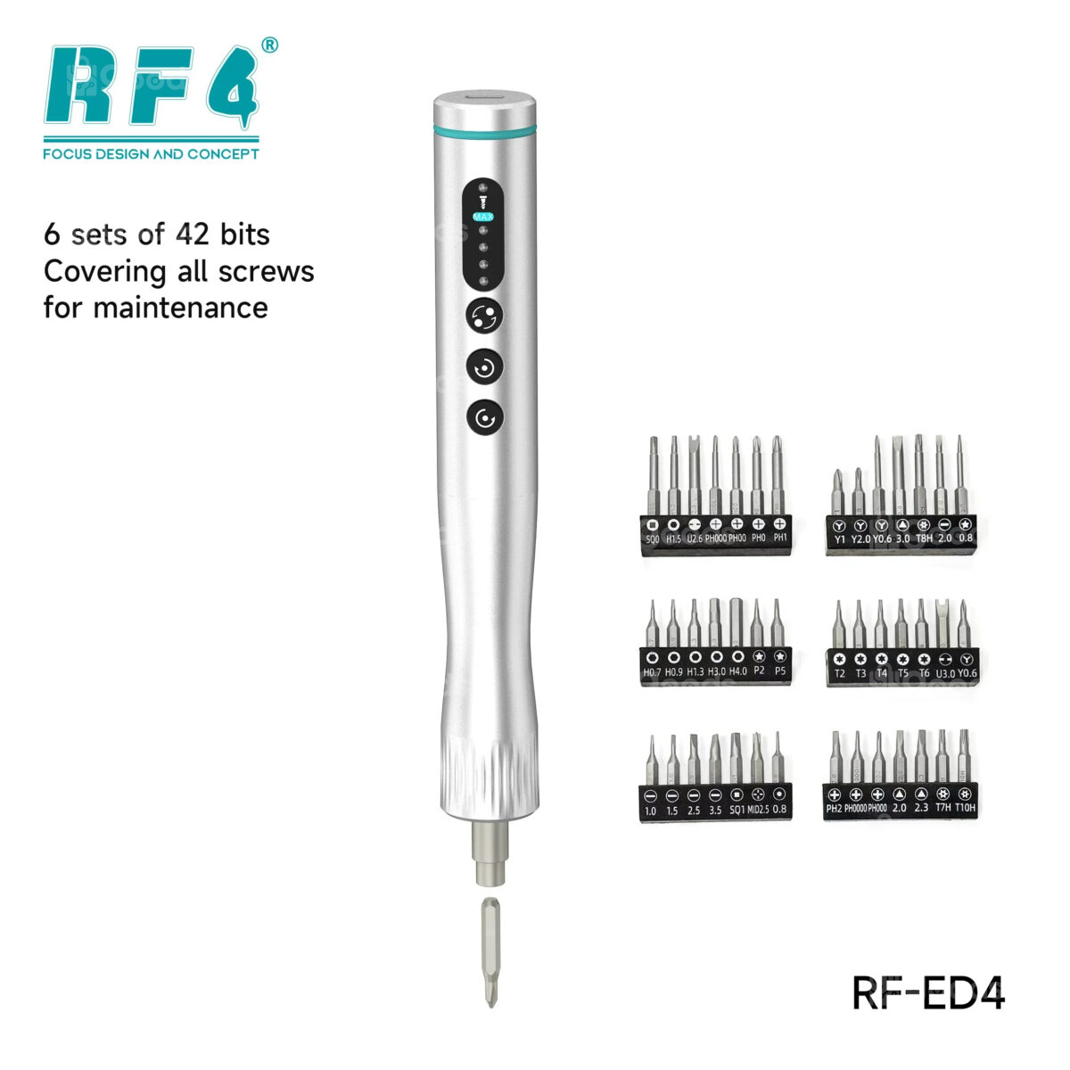RF4 RF-ED4S Multi-function Electric Screwdriver Set - Image 5