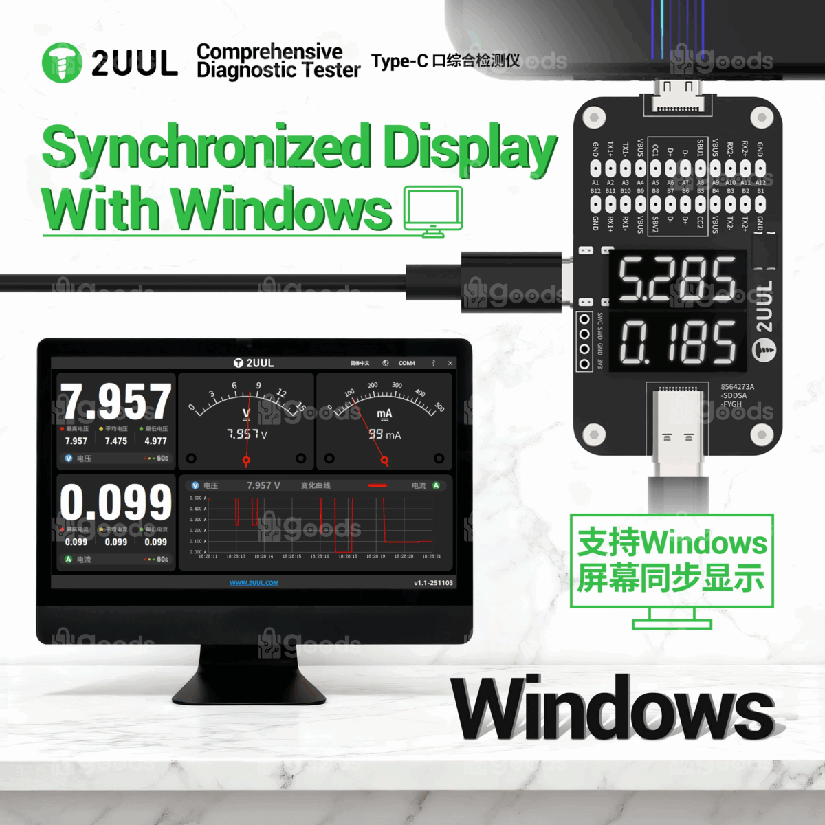 2UUL PW32 Comprehensive Diagnostic Tester - Image 2