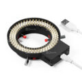 YCS 6558 Microscope Light Adjustable 144 Lamp Beads LED Ring Light