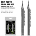 LUOWEI LW-331 Alloy Armor Piercing Slip Tooth Drill Bit Set for Stripped Screws (2 Pcs)