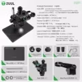 2UUL MC7060-A1 7-60X Trinocular Microscope for PCB Micro-Work - Image 9