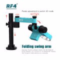 RF4 RF-FO19 Telescopic Articulating Arm Rotatable Universal Bracket for Stereo Microscope - Image 3