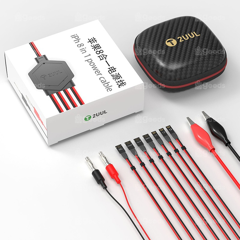 S3e2a37a127a7495081883c0b8e0f725 2UUL Power Cable 8 in 1 for iPhone 6-15 Pro Max - Image 1