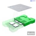 MIJING M21 Universal BGA Reballing Stencil Magnetic Base for Phone Motherboard - Image 7