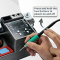 AIFEN A902 Pro Soldering Station With3 Handel C210+C245+C115 9 Iron Tips - Image 2