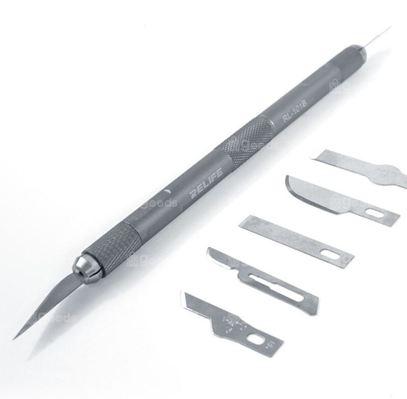 S9c724426751a49c8910832fb5123cd9 RELIFE RL-101B 8-in-1 knife Set For Mobile Phone Repair - Image 1