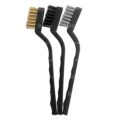 Wire Brush Set 3pcs Black