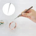 BST-18 Curved Tweezers Stainless Steel - Image 3
