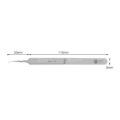 BST-18 Curved Tweezers Stainless Steel - Image 4