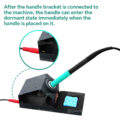 Sugon-212 2 in 1 Soldering Station and Hot Air Heat Gun - Image 5