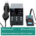 Sugon-212 2 in 1 Soldering Station and Hot Air Heat Gun - Image 6