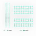 2UUL DA30 Phone Camera Protective Sticker 1000PCS/Pack - Image 4
