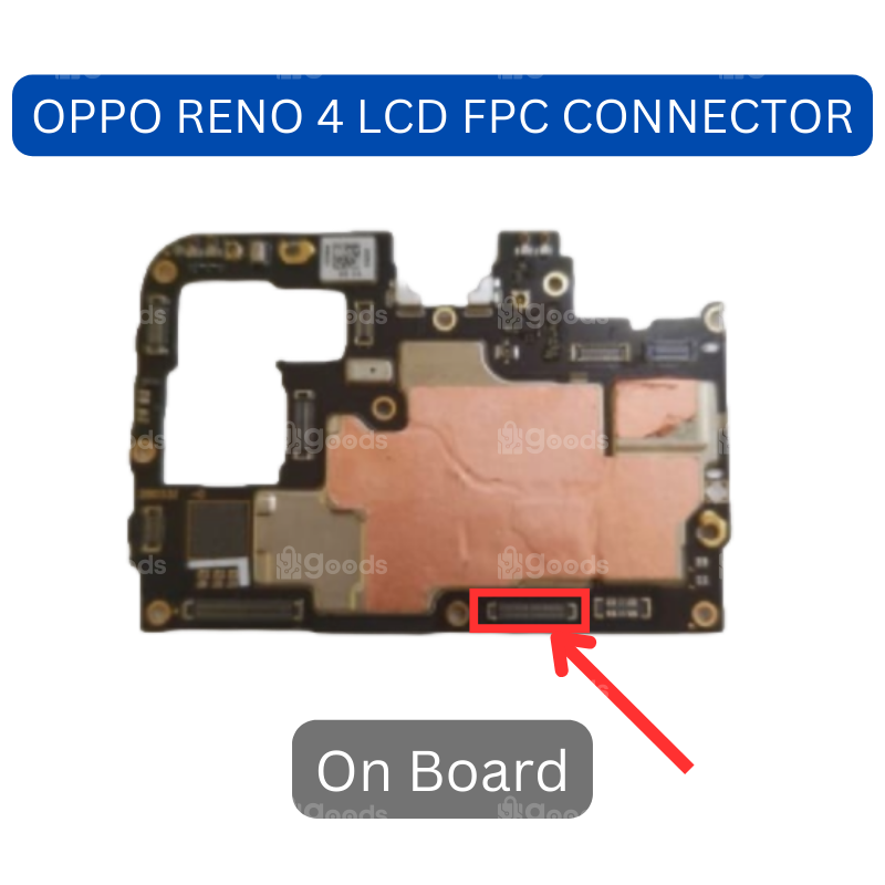 9 (13) On board FPC Connector For OPPO Reno4 LCD - Image 1