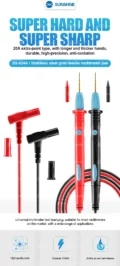 STAINLESS STEEL GOLD NEEDLE MULTIMETER PEN SUNSHINE SS-024A - Image 4