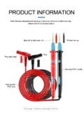 STAINLESS STEEL GOLD NEEDLE MULTIMETER PEN SUNSHINE SS-024A - Image 8
