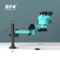 RF4 RF7050Pro-F019 3D Zoom 7X-50X Trinocular Stereo Microscope - Image 6