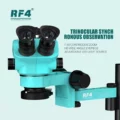 RF4 RF7050Pro-F019 3D Zoom 7X-50X Trinocular Stereo Microscope - Image 7