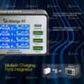 Mechanic iCharge 8C Digital Fast Charger With 8 Charging Ports - Image 3