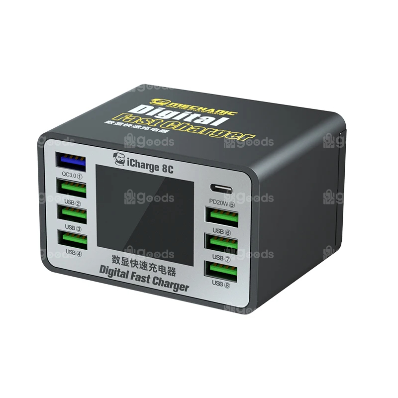 download (96) Mechanic iCharge 8C Digital Fast Charger With 8 Charging Ports - Image 1
