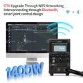H312 Smart Hot Air Gun 1400W High Power Intelligent Rework Station - Image 4