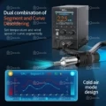 H312 Smart Hot Air Gun 1400W High Power Intelligent Rework Station - Image 9