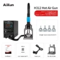 H312 Smart Hot Air Gun 1400W High Power Intelligent Rework Station - Image 2