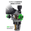 SOPTOP 9# HD Trinocular Stereo Continuous Zoom Microscope - Image 6