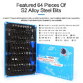 SUNSHINE SS-5121 66 in 1 Multifunctional Precision Screwdriver Set - Image 3