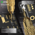 2UUL SC96 Gold Plated FPC Connector Reballing Solder Bar (5 Bars/Pack without Handle) - Image 3