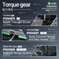 2UUL SD11 Espresso Electric Screwdriver Set Designed for Phone Repair - Image 9