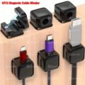 Magnetic Cable Clips Management Wire (6 PCS)