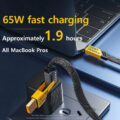 WEKOME 4-in-1 Cable PD 65W Fast Charging - Image 7