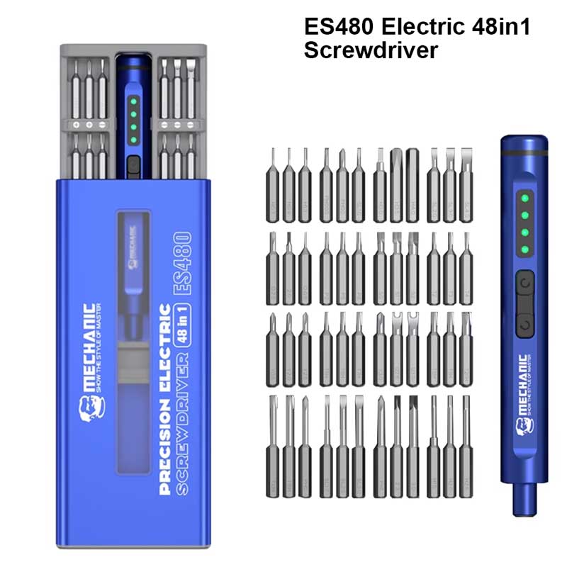 ES480 -800x800 MECHANIC ES480 48 IN 1 ELECTRIC SCREWDRIVER SET - Image 1