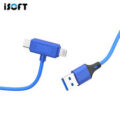 ISOFT IS-006 dual interface repair data cable for iphone - Image 2