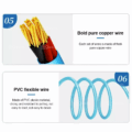 Sunshine iBoot Power Cable For iPhone 6-16 Pro Max - Image 3