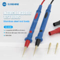 SUNSHINE SS-024B Replaceable Stainless Steel Multimeter Test Leads