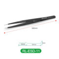 RELIFE ESD-11 Black Anti-Static Tweezer - Image 4