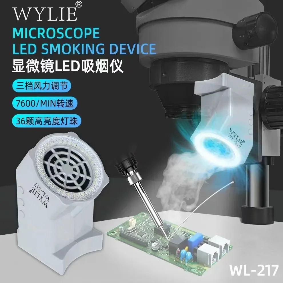 SVC-4147-6 WYLIE WL-217 Microscope Smoking Device with LED - Image 1