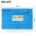 RELIFE RL-160A Heat Insulation Silicone Pad Heat-Resistant Soldering Station Maintenance Platform Mat Mainboard Repair Pad