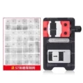 WXY Universal BGA reballing stencil kit holder with 64Pcs BGA stencil for iphone EMMC MTK Hisilicon Qualcomm Snapdragon - Image 2